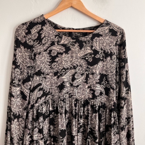 Zara Paisley Tiered Boho Dress - Picture 5 of 6
